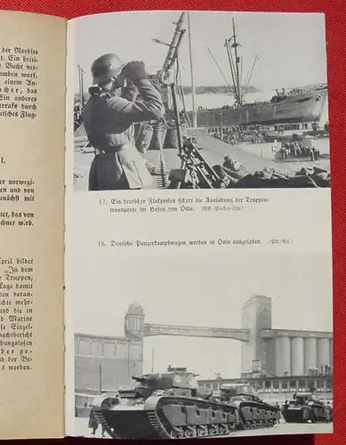 (1006044) Bathe "Der Kampf um die Nordsee" Norwegen 1939-40. 1. Auflage ! 1941. 310 S., Stalling-Verlag
