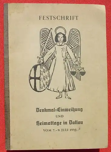 (1006080) Festschrift Heimattage in Dallau 1956. Fr. Wittmann. 68 Seiten