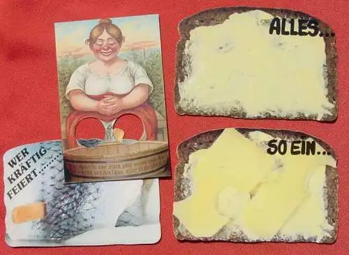 ! Neu : Versandkosten ab Euro 1,40 () Jux-Karten, Humor-Karten. Lustige Formen. 4 verschiedene Postkarten, siehe bitte Bilder