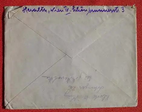 (1046227) Briefkuvert mit 1000 Kronen-Marke (1924 ?), Gebrauchsspuren, Zustand siehe bitte Bilder