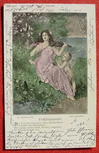 () Kuenstler-AK, A. Weinert, 1903, siehe bitte Bilder