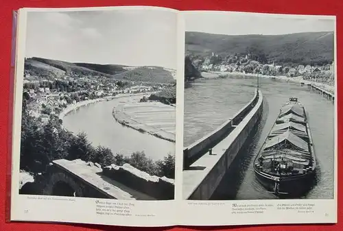 Das Neckartal von Heidelberg bis Wimpfen. Bildband. 1950er J. (0082458)