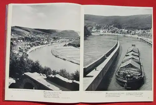 Das Neckartal von Heidelberg bis Wimpfen. Bildband. 1950er J. ()