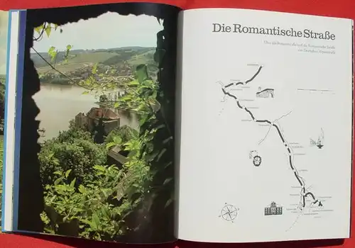 Traumstrassen durch Deutschland. Bild-Text-Band. 1973 ()