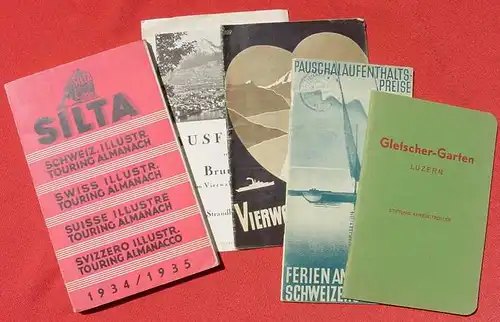 SILTA - Schweiz. Touring-Almanach 1934-1935. 192 S.,  (0082696)