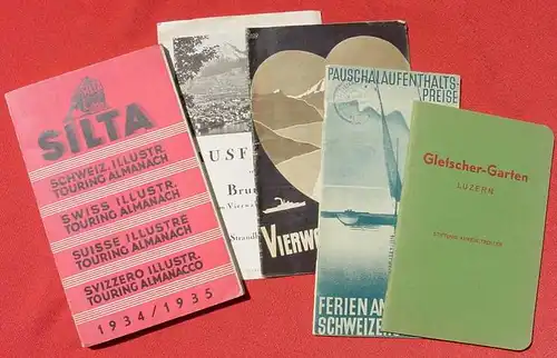 SILTA - Schweiz. Touring-Almanach 1934-1935. 192 S.,  ()