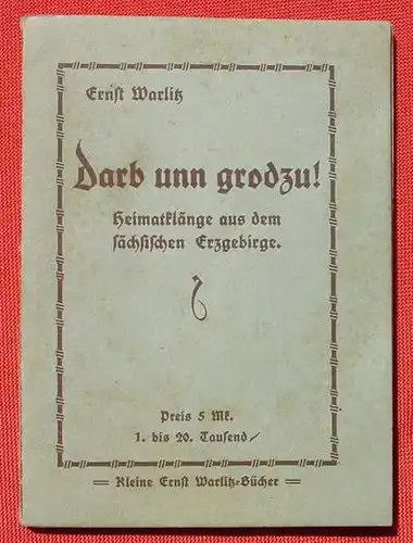 Heimatklaenge aus dem saechsischen Erzgebirge. Leipzig um 1922 ? ()