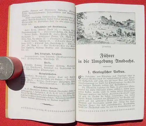 Fuehrer durch Ansbach und Umgebung. 96 Seiten. 1920 (0082701)