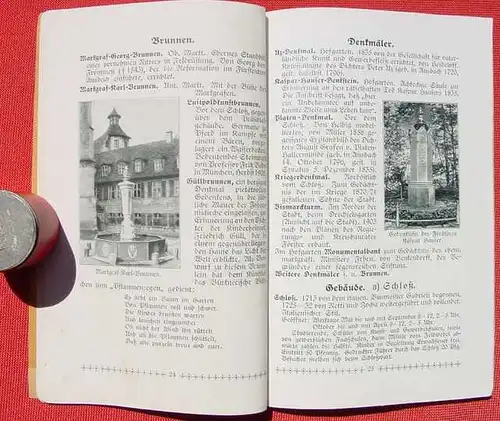 Fuehrer durch Ansbach und Umgebung. 96 Seiten. 1920 (0082701)