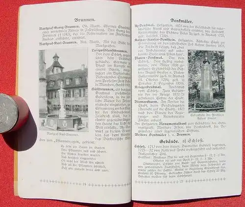 Fuehrer durch Ansbach und Umgebung. 96 Seiten. 1920 ()