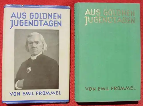 Aus goldnen Jugendtagen. Emil Frommel.  Reutlingen 1929 ()