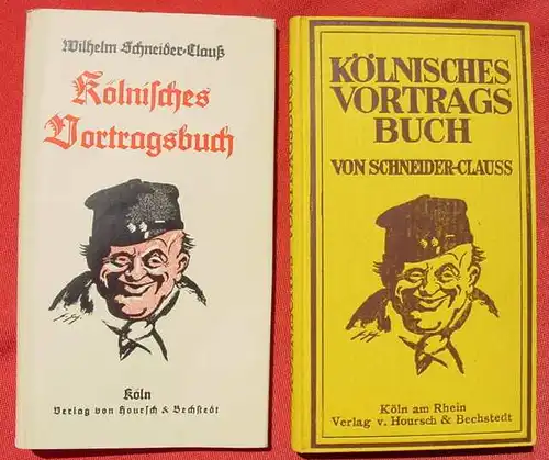 Koelnisches Vortragsbuch. 208 Seiten. 1923 ()