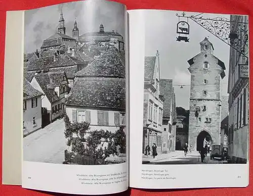 Alte Reichsstaedte. Foto-Bildband, Stuttgart 1. Auflage 1952 ()