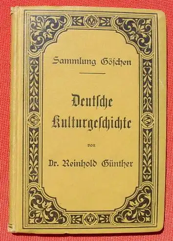 Deutsche Kulturgeschichte. Sammlung Goeschen. Leipzig, um 1908 (0370234)