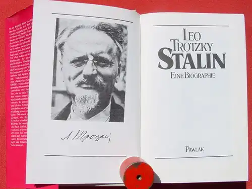 Stalin. Biographie. Von L.Trotzky. 580 S., Verlag Pawlak ()