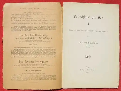 Deutschland zur See. historisch-politisch. 64 S., Jena 1897 ()