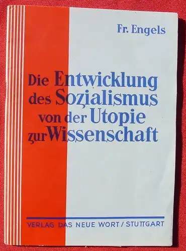 Die Entwicklung des Sozialismus von der Utopie zur Wissenschaft. Engels. 1947 (0370284)