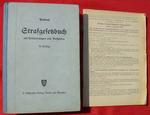 Strafgesetzbuch. Fuer Studium, Polizei- u. Gerichtspraxis. 380 S., 1950 ()