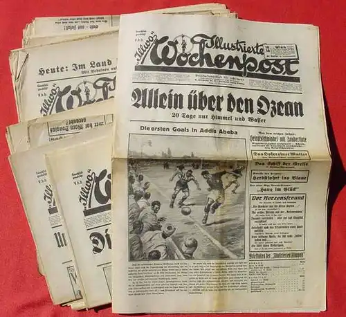 19 x "Illwo". Illustrierte Wochenpost. Zeitschrift. Wien 1936-1939 ()