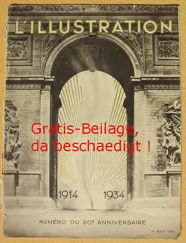 L-ILLUSTRATION. Grossform. Magazin vom 12. Nov. 1938 (0020102)