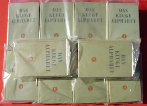 (0010194) "Das kluge Alphabet". Konversations-Lexikon. 10 Buecher. Berlin 1934