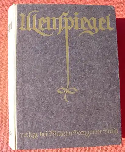 (0010205) "Ulenspiegel und Lamm Goedzak" de Coster (dt. v. Bleek), 616 S., 1915 Berlin