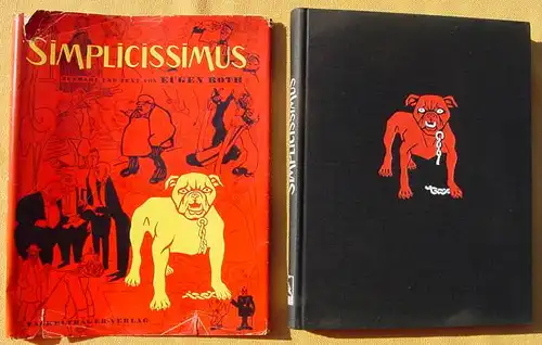 (0010268) "SIMPLICISSIMUS". Ein Rueckblick. Roth. Bild-Text-Band. 200 S., 1954 Fackeltraeger-Verlag
