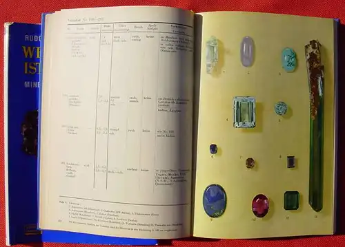 () "Welcher Stein ist das ?" Mineralien, Edelsteine u. Gesteine. Boerner. 204 S., Stuttgart 1968