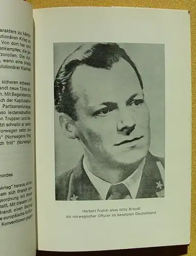 (1005267) Kleist "Wer ist Willy Brandt ?". Eine Antwort in Selbstzeugnissen. National-Verlag, Hannover 1971