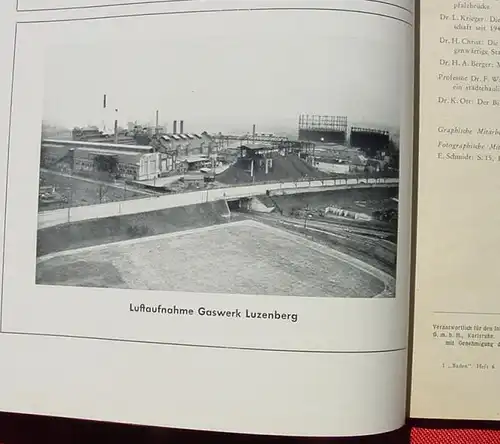 (1010418) Magazin 1951. Mannheim - Wirtschaftszentrum des Oberrheins. Grossformat. 50 S.,