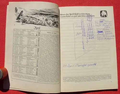 (1010509) "Schwaebischer Bauernkalender 1954". 144 S., Verlag Eugen Ulmer, Stuttgart u. Ludwigsburg