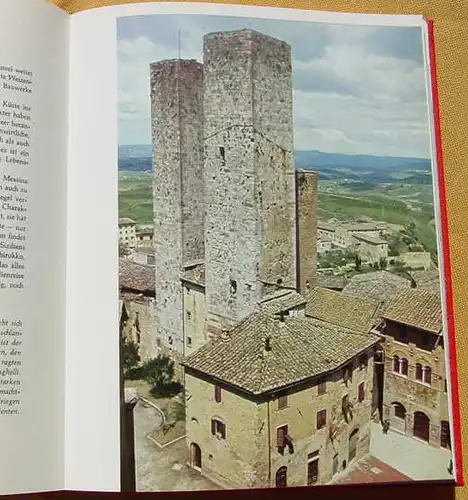 () Karfeld "ITALIEN". Kunstband mit Foto-Abbildungen. 1960-er Jahre ?