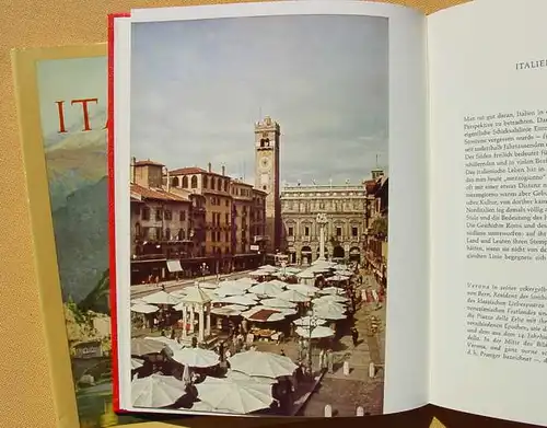 (1010891) Karfeld "ITALIEN". Kunstband mit Foto-Abbildungen. 1960-er Jahre ?