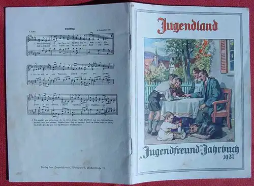 (1012102) "Jugendland" Jugendfreund-Jahrbuch 1937. 32 S., Kalendarium. Jugendfreund, Stuttgart. # Kolonien