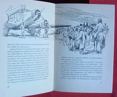 () "Ueber das Dach der Welt". Mit der Ju 52 ... Jugendbuch. 1956 Ensslin + Laiblin Verlag, Reutlingen