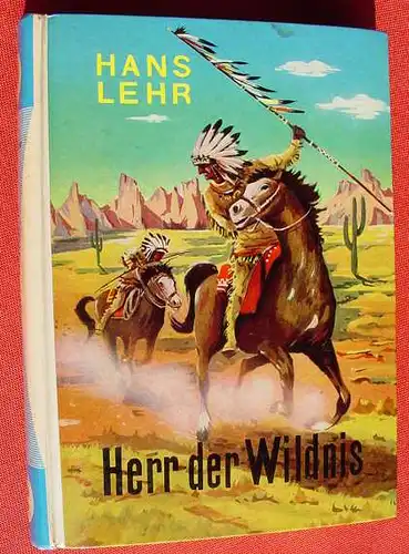 (1012230) Lehr "Der Herr der Wildnis". Jugendbuch. Indianer. Verlag HIRUNDO-Buecher