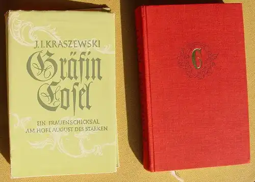 () Kraszewski "Graefin Cosel". August der Starke. 1965 Greifen-Verlag, Rudolstadt