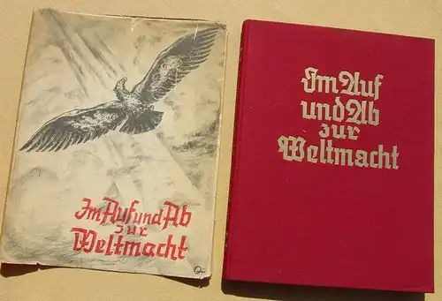 (1014864) "Im Auf und Ab zur Weltmacht" Bild-Textband, um 1914. Grossformat.  Simon, Berlin um 1914