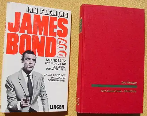 (1014977) Ian Fleming  "James Bond 007" Mondblitz / Dr. No / Der Spion, der mich liebte. 480 S.,