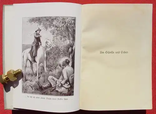 (1014995) Hoepker "Um Scholle und Leben" Farmerin in Suedwest-Afrika. Koehler Verlag, Minden (1920-er J. ?)