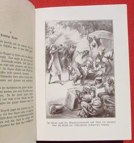 () Hoepker "Um Scholle und Leben" Farmerin in Suedwest-Afrika. Koehler Verlag, Minden (1920-er J. ?)