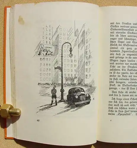 (1015683) "Schnappschuss Deutscher Jungen auf U. S. A." 176 S., Ostwerk-Verlag, Berlin 1. A., um 1939