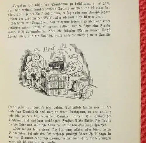 (1015718) "Mit dem Eselwagen durch U. S. A." 112 S., 1933 Thienemanns Verlag, Stuttgart