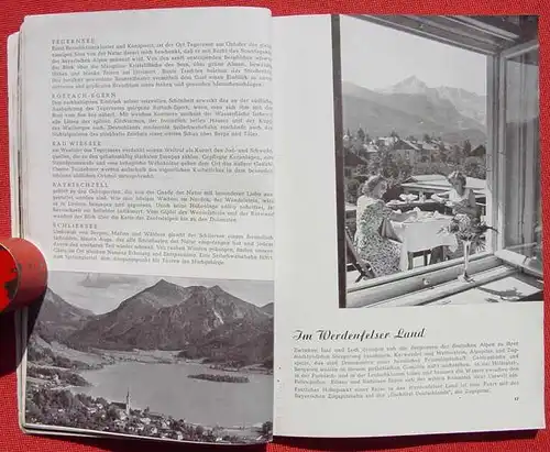 (1015719) TOUROPA. DER. Ferienfuehrer 1952. 64 S., Urlaubsangebote und Foto-Abbildungen