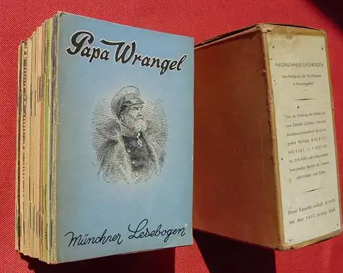 (1025251) Sammlung : Muenchner Lesebogen. Verlag Muenchner Buchverlag. Walter Schmidkunz