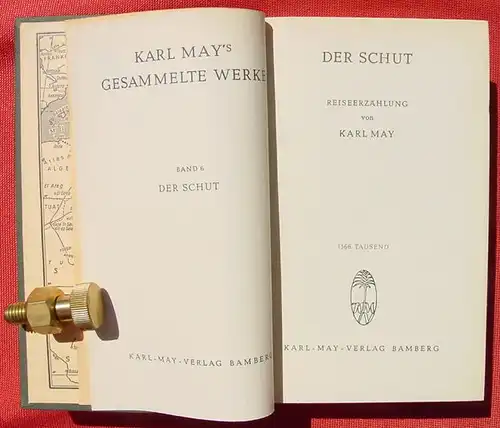 () Karl May, # 6 "Der Schut". Karl-May-Verlag Bamberg, 1952