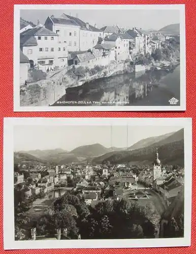 (1038819) Foto-AK. Waidhofen a. d. Ypps u. Waidhofen-Zell, 1930-er Jahren ?