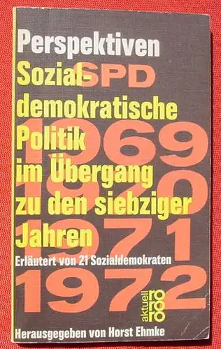 Perspektiven. Sozialdemokratische Politik. April 1969 (0370107)
