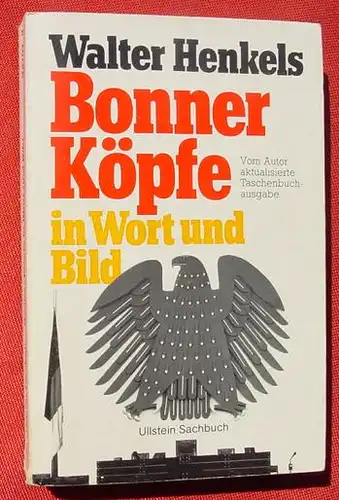 Bonner Koepfe in Wort und Bild. Sachbuch TB., 1981 (0370112)