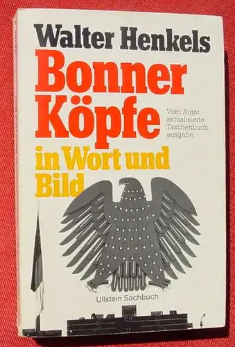 Bonner Koepfe in Wort und Bild. Sachbuch TB., 1981 ()